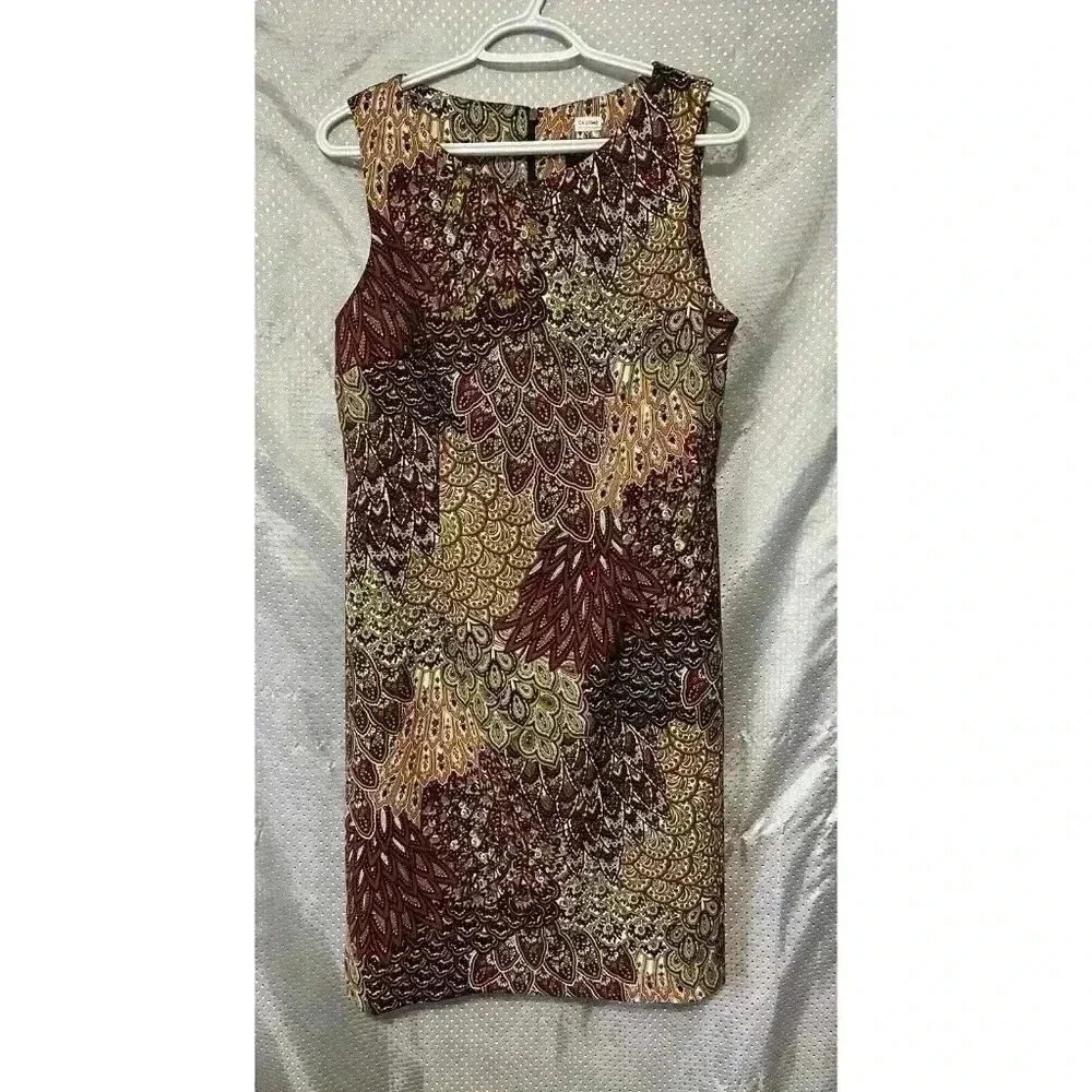 Connected Apparel Paisley Dress Size 12
